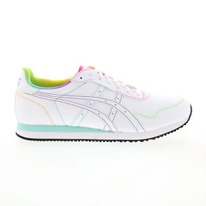 Asics Tiger Runner 1203A167-100 Mens White Lifestyle Sneakers Shoes