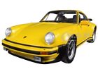 1974 PORSCHE 911 TURBO 3.0 YELLOW 1/24 DIECAST MODEL CAR BY WELLY 24043