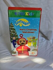 Teletubbies - Merry Christmas, Teletubbies (VHS, 1999, 2-Tape Set) PBS Kids