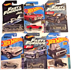Hot Wheels ~FAST & FURIOUS~ Lot Of 6~ WALMART EXCLUSIVES-SCREEN TIME~1:64~New~NM
