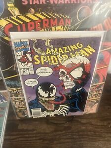 Amazing Spider-Man 347 VARIANT Newstand Venom Iconic Cover V 1 Black Cat Marvel