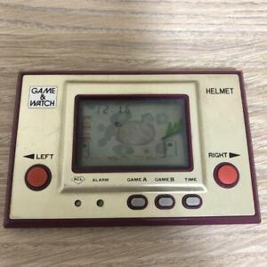 Nintendo Game & Watch Gold Helmet CN-07 Made in Japan 1981 Tested Retro Rare F/S