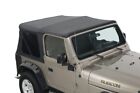 Premium Replacement Soft Top TJ Without Upper Doors, Black Diamond Jeep Wrangler (For: More than one vehicle)