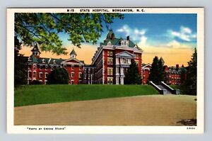 Morganton NC-North Carolina, State Hospital, Antique, Vintage Postcard