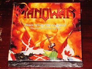 Manowar: Black Wind, Fire And Steel - Atlantic Albums 1987-1992 3 CD Box Set NEW