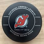 New Jersey Devils 2010 NHL Official Game Hockey Puck ST. PATRICK'S DAY GAME
