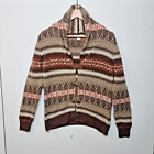 Telluside Clothing Co Womens Norwegian Style Wool Cardigan Tag Size M Fits Small