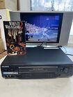 Sony SLV-N51 VCR VHS Player Video Cassette Recorder 4 Head Hi-Fi Stereo TESTED