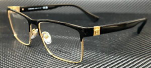 VERSACE VE1285 1443 Black Gold Men's 58 mm Eyeglasses