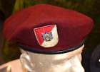 Vietnam era, Vietnamese made beret with 17th Cavalry flash and DI