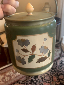Rare Antique Edwardian Biscuit Barrel Jar Circa 1910's