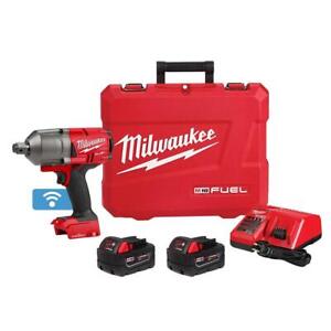 Milwaukee M18 Fuel With One-Key High Torque Impact Wrench 3/4'' Friction Ring...