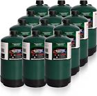 BLUEFIRE 12x Propane Camping Gas Fuel Cylinder Canister 16oz Tank 95%High Purity