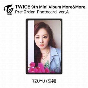 Twice Tzuyu Official More And More Album Official Pre Order Photocard Version A