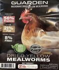 2 lbs Bulk Dried Mealworms - Premium Non-GMO Organic Chicken Feed Nutritious LP1