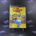 The Simpsons Game PS2 PlayStation 2 Black Label + Poster - Complete CIB