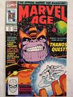 New ListingMarvel Age #91 NM- High Grade White Pages Thanos Quest Preview Marvel 1990