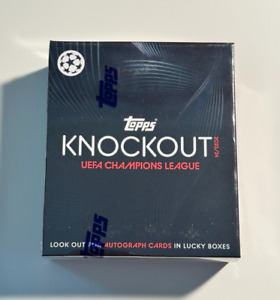 2023-24 Topps UCL UEFA Champions League Knockout 23/24 SEALED Box IN HAND