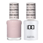 DND DUO GEL - SHEER COLLECTION - 860 SHE'S WHITE SHE'S PINK -  GEL SET