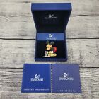 Beautiful Swarovski Crystal  Disney Mickey Mouse  w/ Mouse Brooch Pin 2005