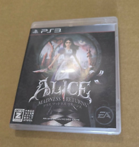 PlayStation3 PS3 Alice : Madness Returns Japanese Edition Good GP