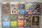 Pokemon Card Lot Of 10 Cards Trainers, Full Art (pre Release Gyarados, Wallace)