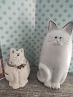 Cat Figures 2 Shabby Chic Style
