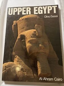UPPER EGYPT - AL-AHRAM CAIRO Photos Dino Sassi 1988 Paperback RARE