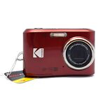 Kodak PIXPRO FZ45 16MP Digital Camera 4x Optical Zoom Red
