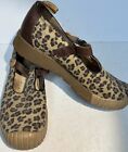 Rare Doc Martens Brown Leopard Mary Jane’s  Vintage 12384 Air Ways Bouncy Soles