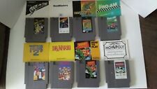 Nes Game Lot. 8 Games With Instruction Manuals For Each Game. NO INTERNATIONAL S