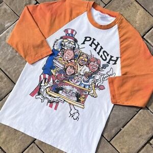 Vintage Y2K Anvil Phish Band Music Concert Tour Festival Tee Tshirt