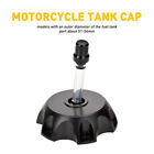 Universal Motorcycle Gas Fuel Tank Cap Dirt Bike Gas Cap w/Breather Valve Black (For: Triumph Thruxton RS)