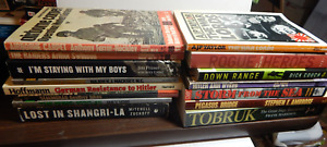 LOT of NON-FICTION WWII BOOKS 15TRADE PAPERBACKS VARIOUS AUTHORS Various Subject