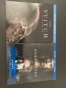 Folk Horror Revival: The Witch & Hereditary blu ray BUNDLE deal