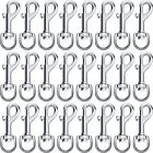New ListingTherwen 24 Pieces Swivel Snap Hooks for Dog Leash Heavy Duty 2.76 Inch Flag H...