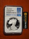 2023 S PROOF SILVER EAGLE NGC PF70 ULTRA CAMEO FIRST DAY OF ISSUE FDI 1ST LABEL