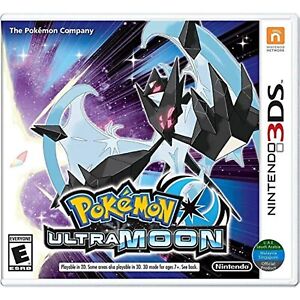 Pokemon Ultra Moon 3DS Brand New Game (Multiplayer, 2017 Action/Adventure RPG)