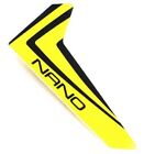 NEW Blade BLH3320 Nano CP X Yel Vertical Fin w/decal CPX nCPX nCP X FREE US SHIP