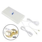 88dBi 4G LTE Antenna WiFi Signal Booster 700MHz-2600MHz Dual MIMO 2M Cable SMA
