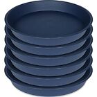 6 Pack 6 Inch Heavy Duty Plastic Plant Saucer Flower Pot Drip Trays