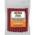 Old Wisconsin Turkey Sausage Snack Sticks Naturally Smoked Ready to Eat High