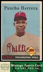 1958  Topps - Pancho Herrera - Rookie RC #433 Phillies