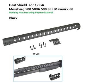 Black Heat Shield For Mossberg 12 GA 500  500A  590  835 88