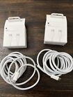 GENUINE Apple 240W USB-C Charge Cable 2m (LOT OF 2) ‎MU2G3AM/A PREOWNED!