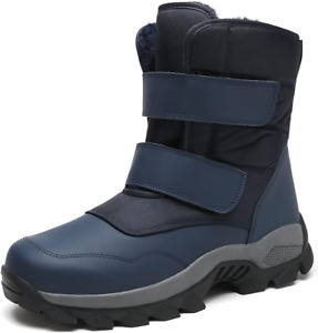 SANOSSI Snow Boots Waterproof Winter Warm Non-Slip Outdoor  Size 12M/14W 50% OFF
