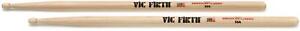 Vic Firth American Classic Drumsticks - 55A - Wood Tip (2-pack) Bundle