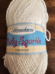 New ListingHerrschners Baby Sparkle White Yarn 1 Skein