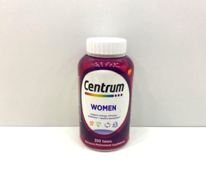 NEW Centrum Women Multivitamin Multimineral Supplement 200 Tablets SEALED 10/25