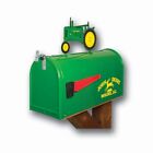 John Deere Model B - Rural Style Mailbox with Tractor Topper